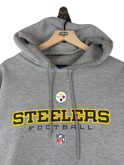 (XL) Vintage Y2K Steelers Football Hoodie