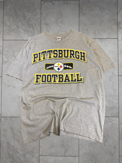 (XL) Vintage 90s Steelers Football Graphic Tee
