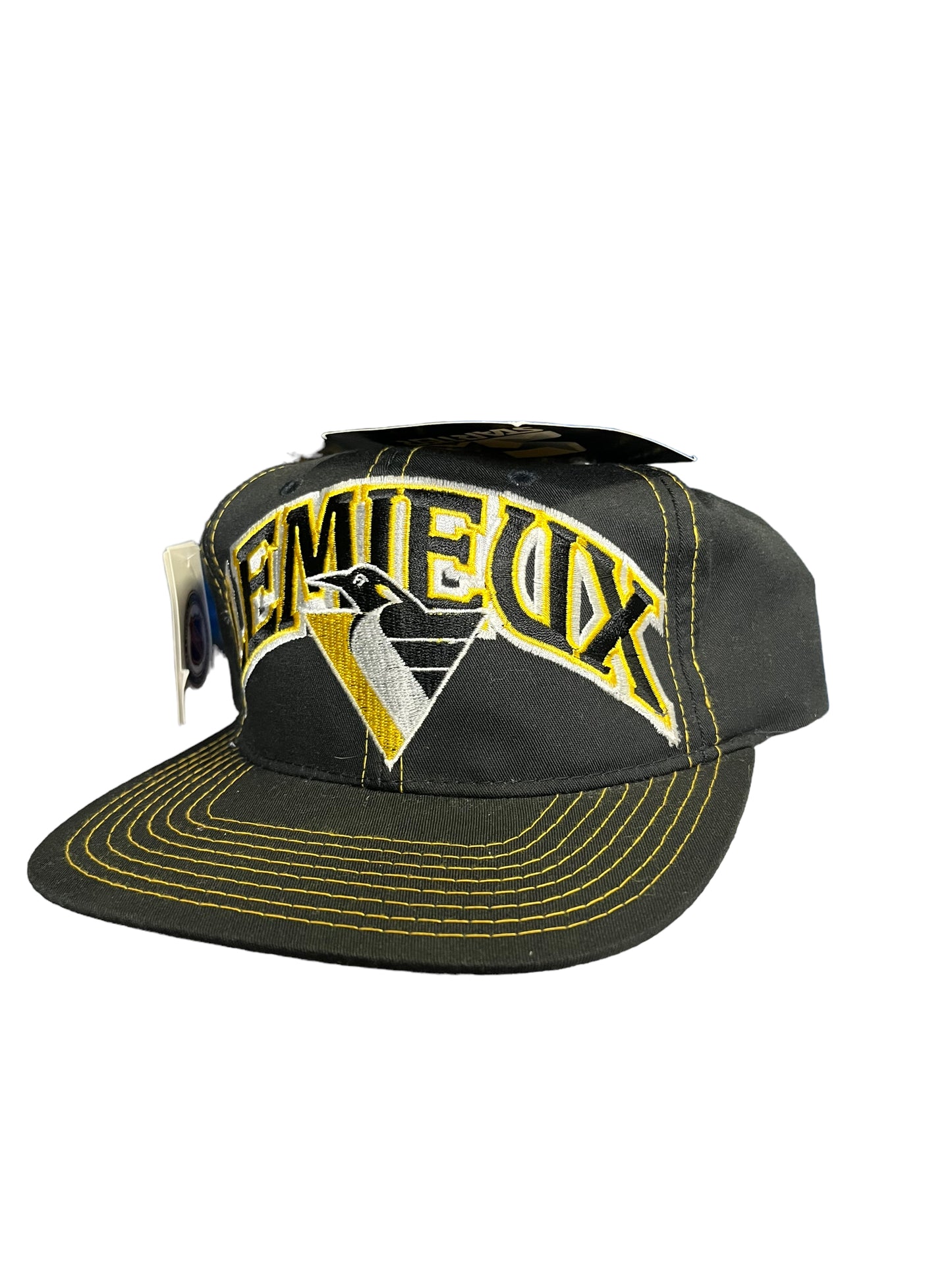 Vintage NEW Lemieux Penguins Starter Snapback Hat