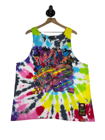 (XL) Vintage Dale Earnhardt Tiedey Tank Top #6