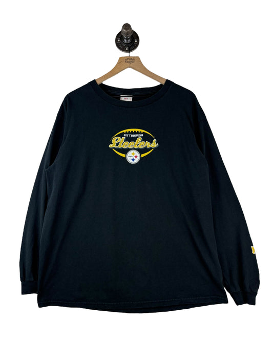 (M/L) Vintage Y2K Steelers Long Sleeve