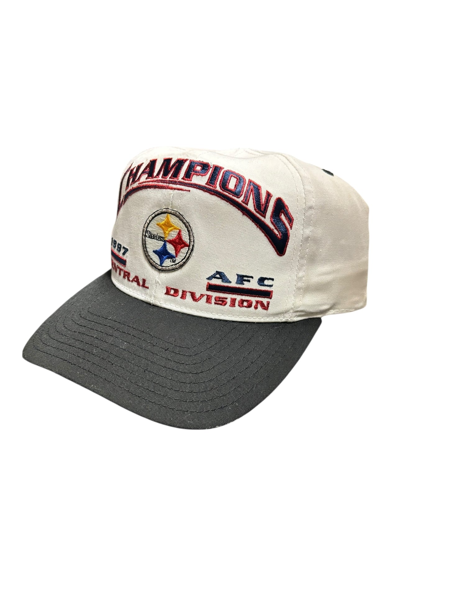 1997 Steelers Central Div Champs Snapback Hat