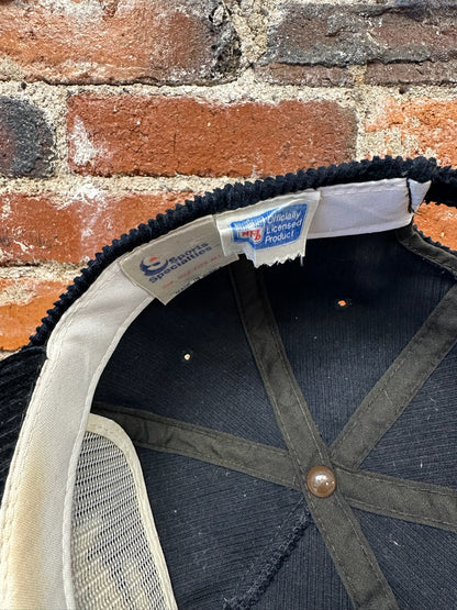 Vintage Los Angeles Raiders Single Line Script Corduroy Hat