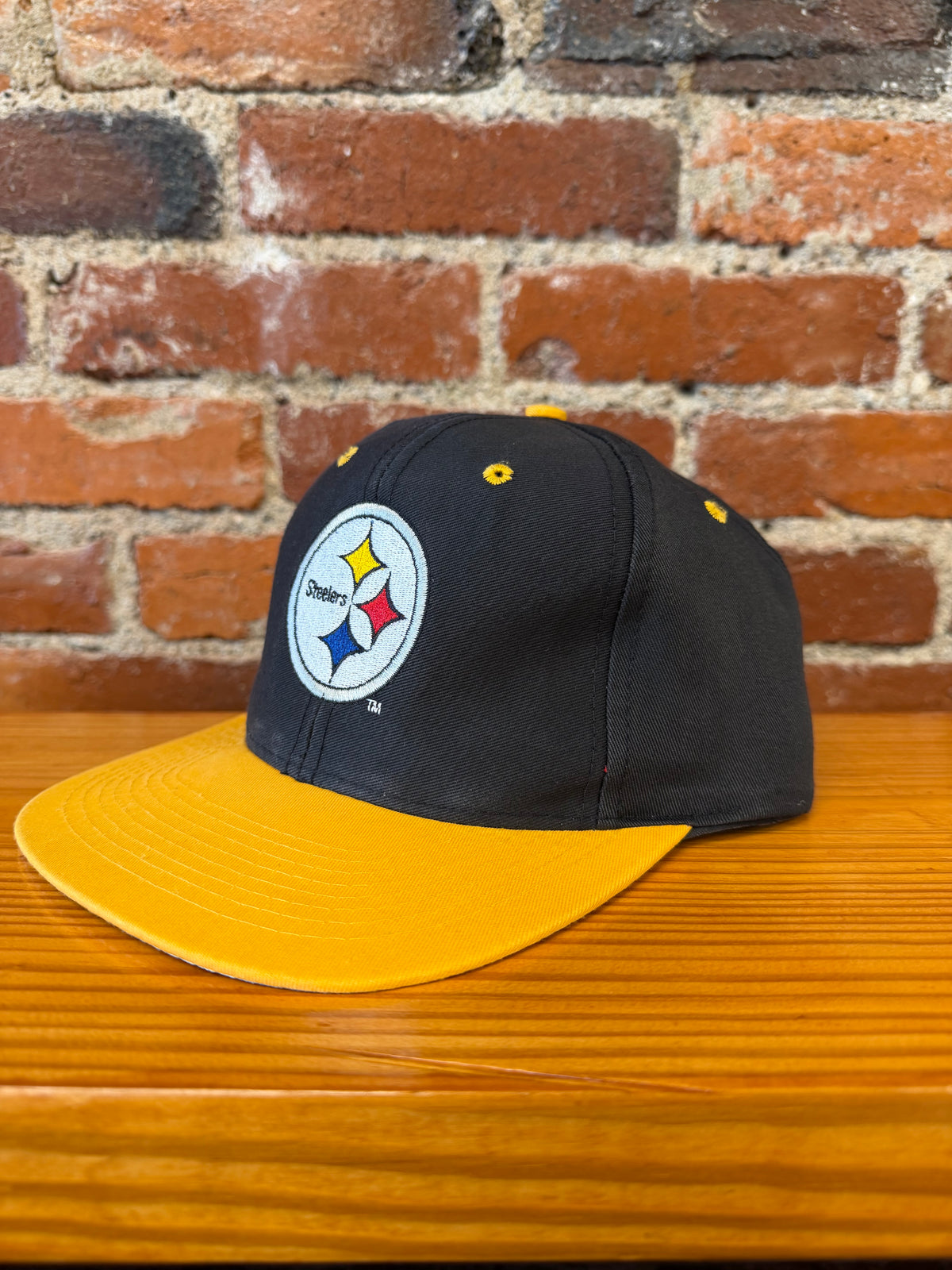 Vintage 90’s Steelers Embroidered Logo 7 Snapback