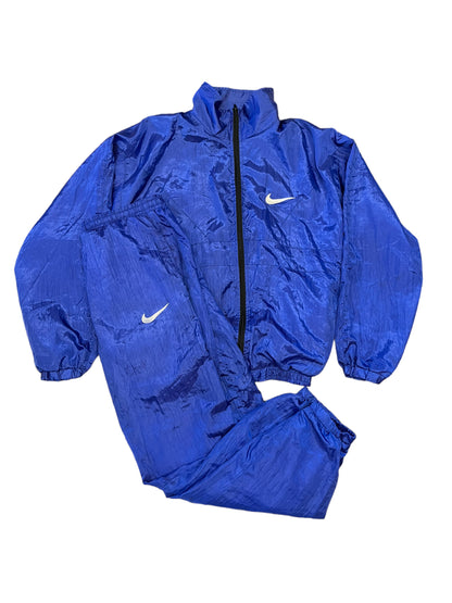 (XL) Vintage Nike Royal Blue Track Suit