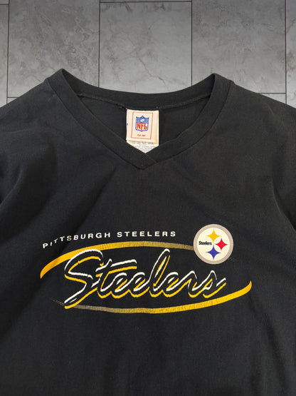 (M) Vintage Y2K Steelers Womens Graphic Tee