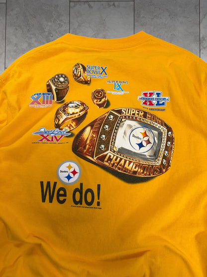 (L) Vintage Y2K Steelers Got Rings? Tee