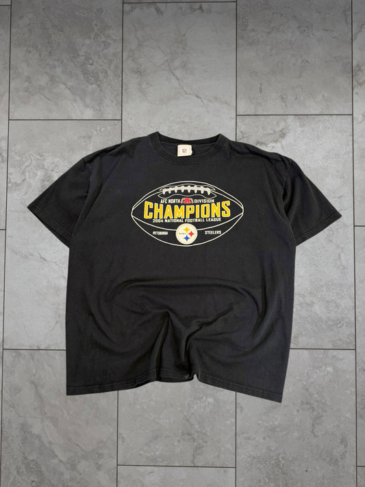 (XL) 2004 Steelers AFC North Champions Tee