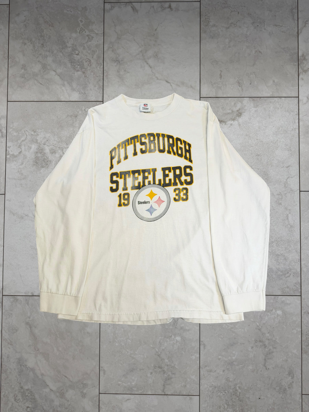(L) Vintage Y2K Steelers 1933 Longsleeve Shirt