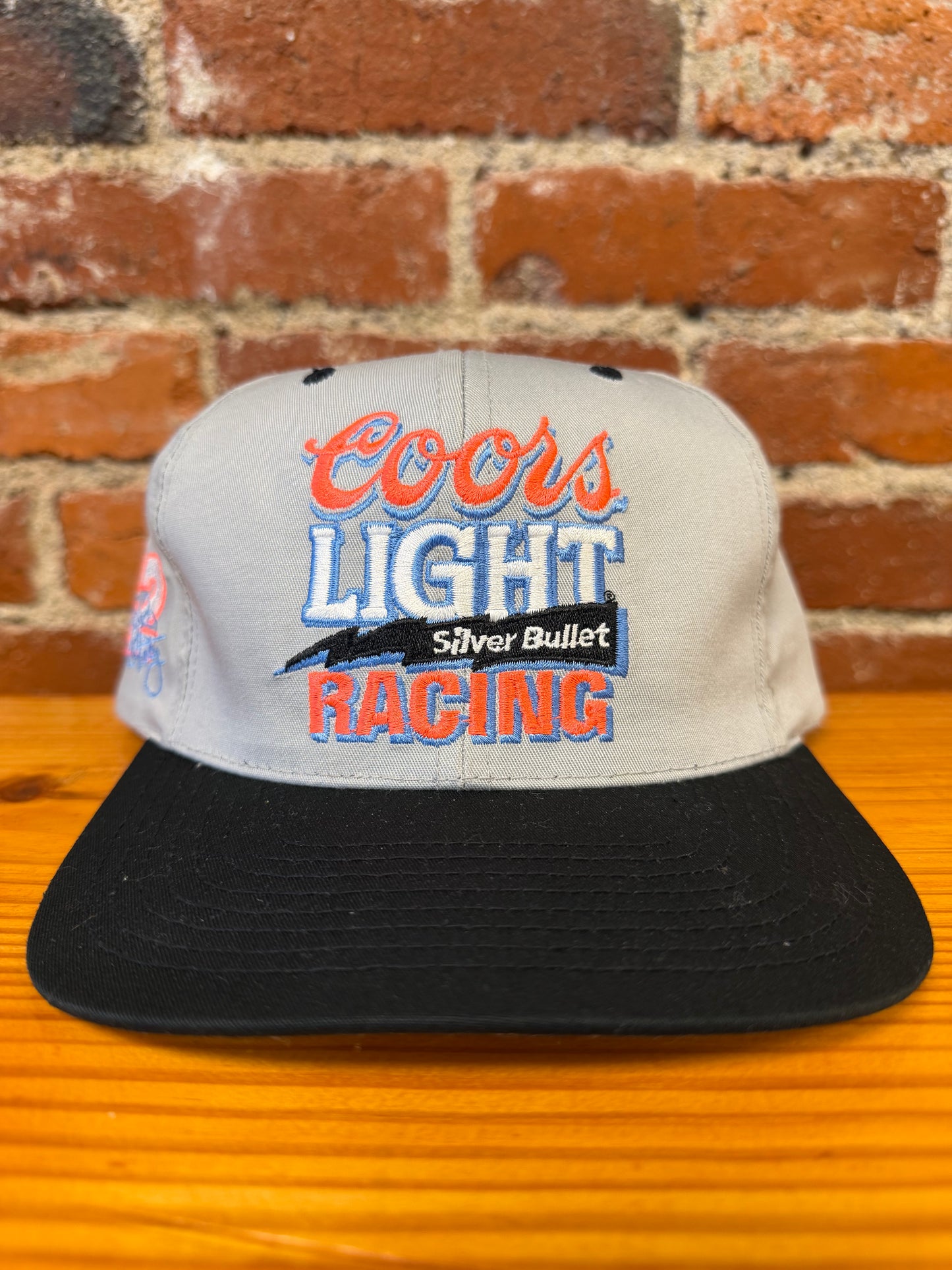 Vintage Coors Light Silver Bullet Racing Hat