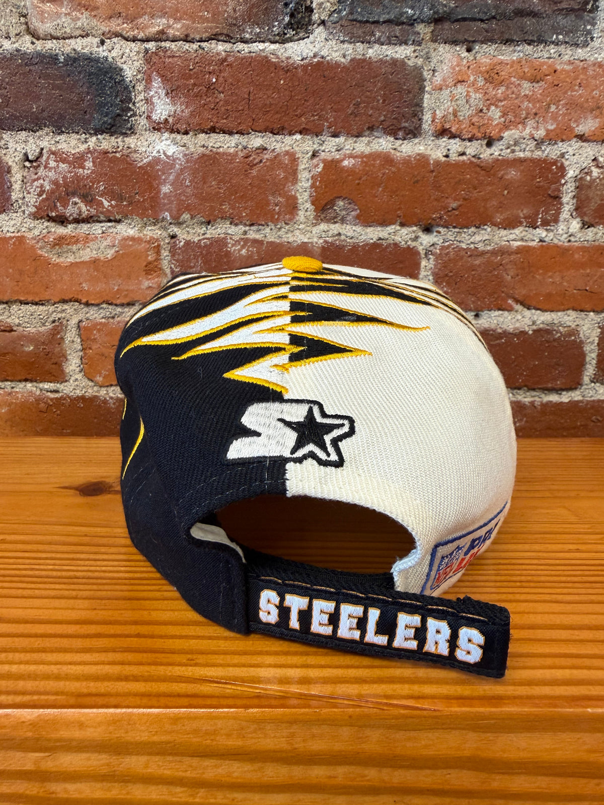 Vintage Steelers Shockwave Starter Strapback Hat