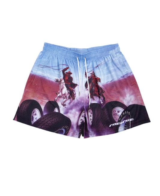 Manic Cowboy Shorts