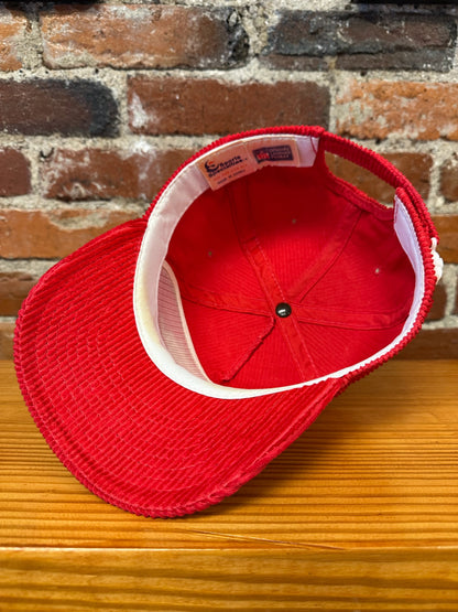 Vintage San Francisco 49ers Single Line Script Corduroy Hat