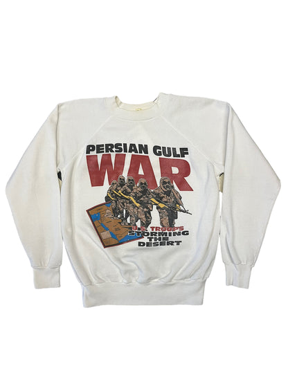 (S/M) Vintage Persian Gulf War Crewneck