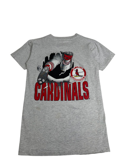 (S) Vintage St. Louis Cardinals Nutmeg Double-Sided Tee