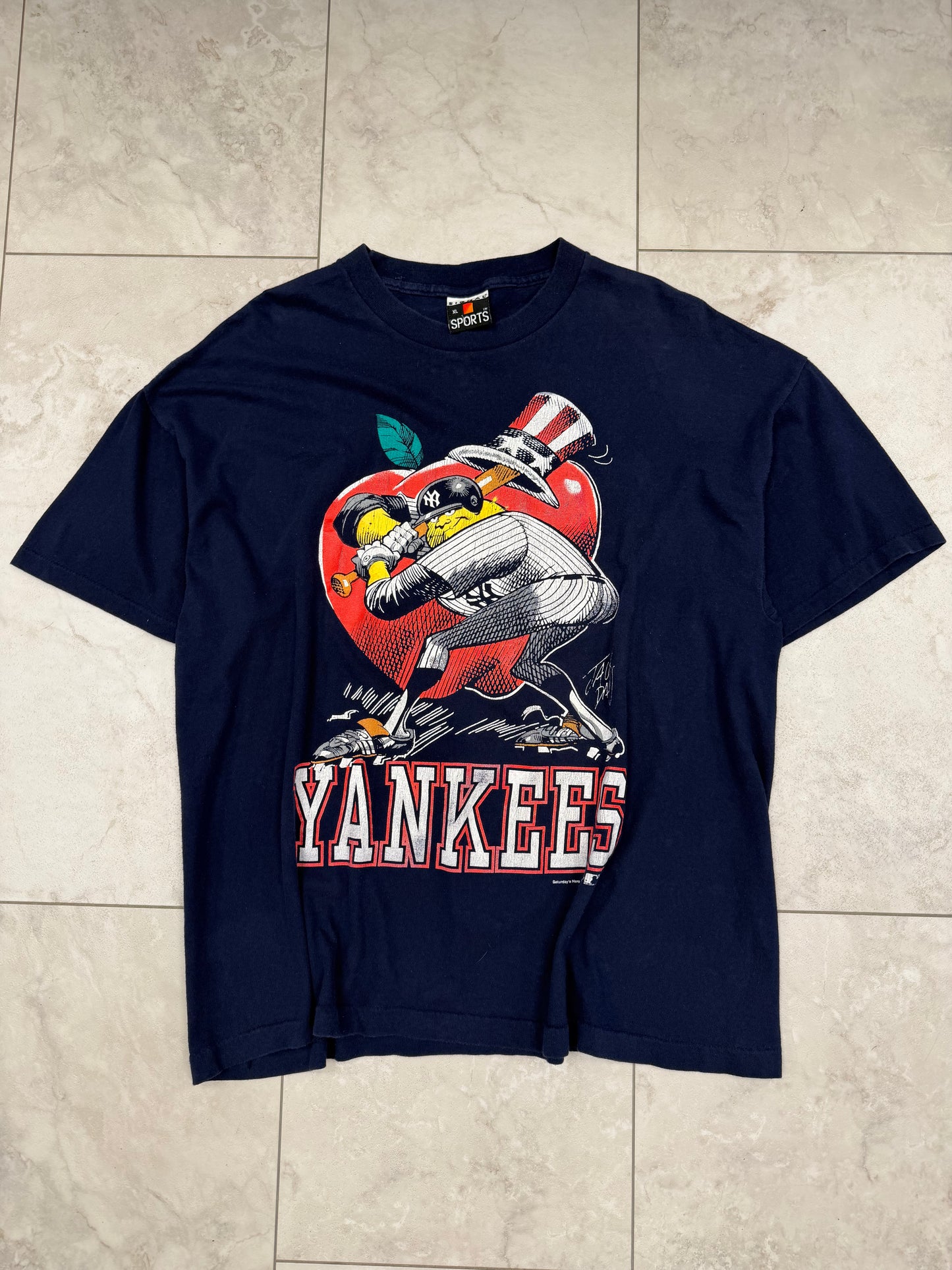 (XL) 1991 New York Yankees Graphic Tee