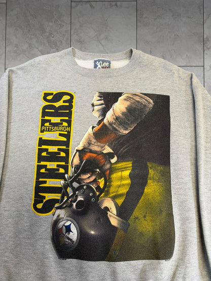 (L) 1996 Steelers Player Graphic Lee Crewneck