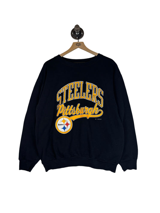 (L) 1990 Steelers Graphic Crewneck