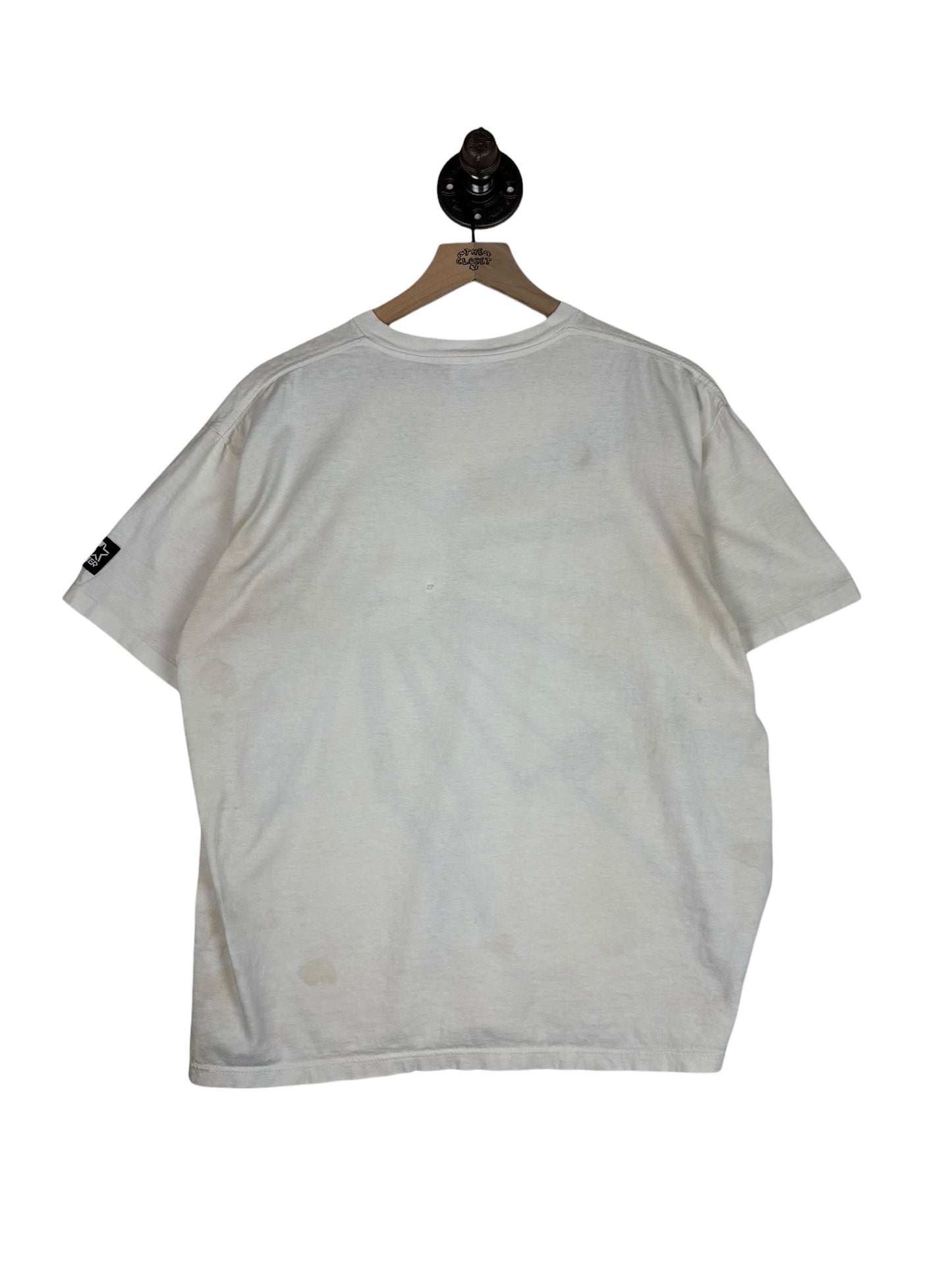 (L) 1996 Thrashed Steelers Starter Collison Tee