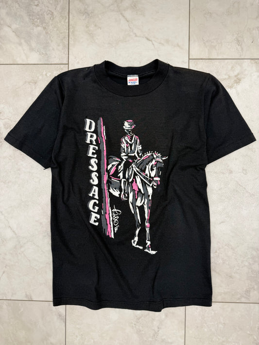 (S) Vintage 1986 Dressage Graphic Tee