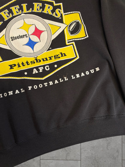 (XL) Vintage 90's Steelers AFC Graphic Crewneck