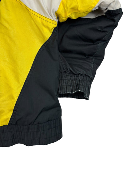 (XL) Vintage Steelers Pro Player Spellout Full Zip Puffer Jacket