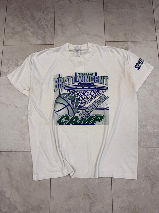 (XL) 1997 Brett Vincent Basketball Camp Graphic Tee