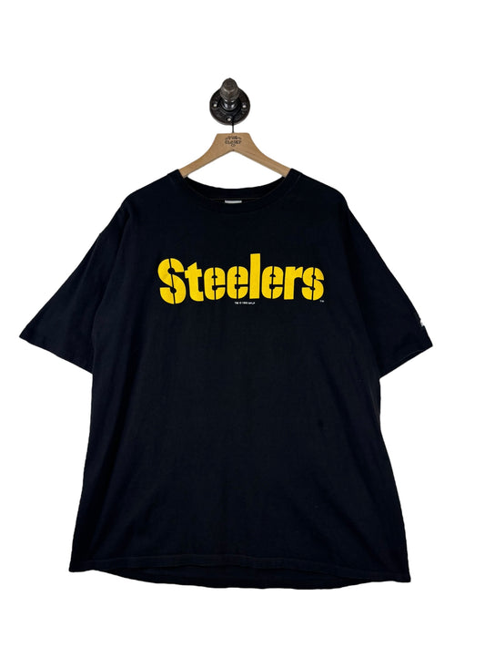 (XL) 1995 Steelers Rod Woodson Starter Double Sided Tee
