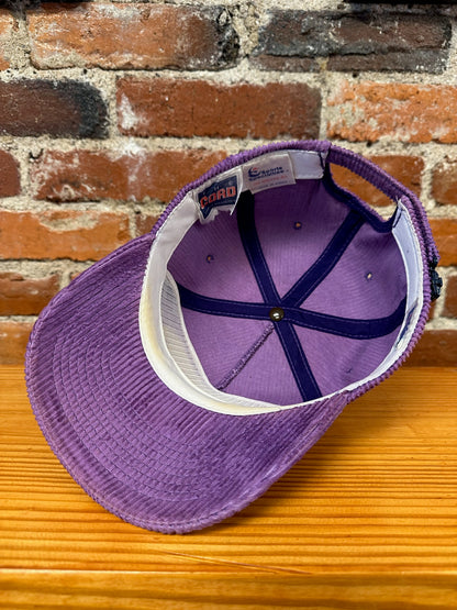 Vintage Minnesota Vikings Single Line Script Corduroy Hat