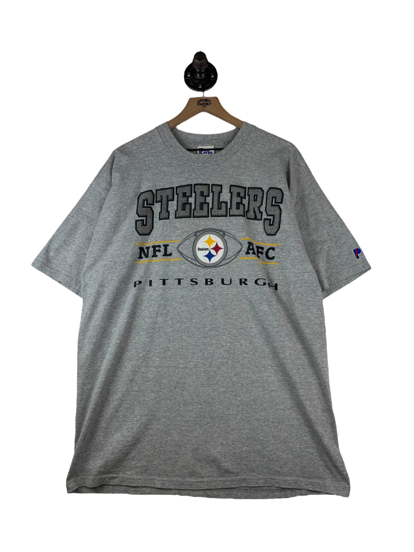 (XL) Vintage Steelers Pro Player Graphic Tee