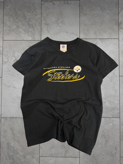 (M) Vintage Y2K Steelers Womens Graphic Tee
