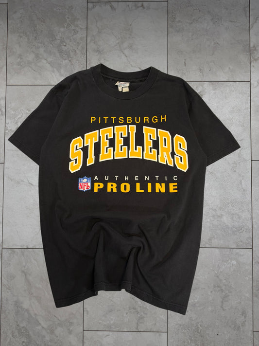 (S/M) Vintage 90's Steelers Pro Line Champion Tee