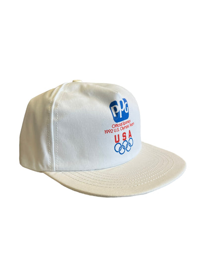 1992 PPG Olympic USA Sponsor SnapBack Hat Brand New