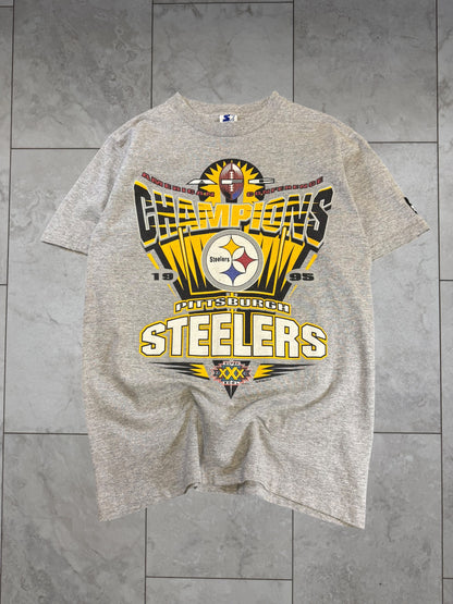(M) 1995 Steelers AFC Champs Starter Tee