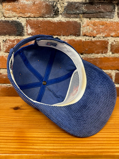 Vintage Buffalo Bills Single Line Script Corduroy Hat