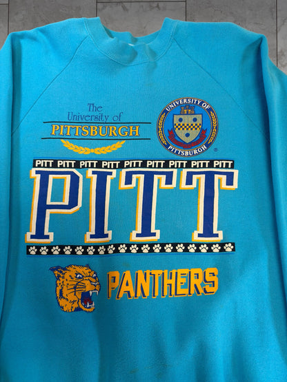 (L) Vintage 90's University of Pittsburgh Graphic Crewneck