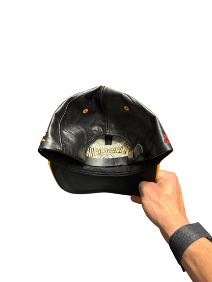 Vintage Steelers Leather Strapback Hat