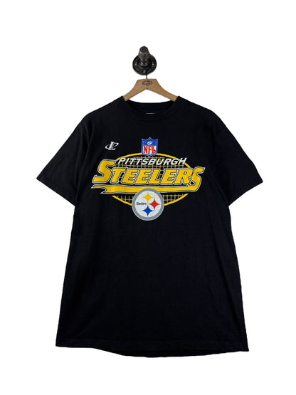 (M) Vintage Steelers Logo Athletic Graphic Tee