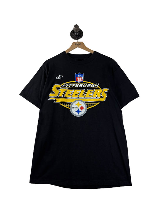(M) Vintage Steelers Logo Athletic Graphic Tee