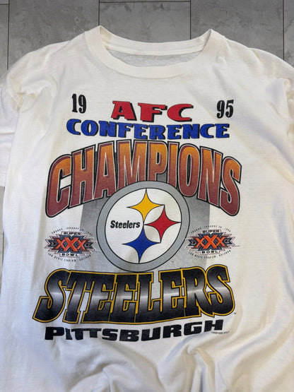 (M) 1995 Steelers AFC Conference Champs Tee