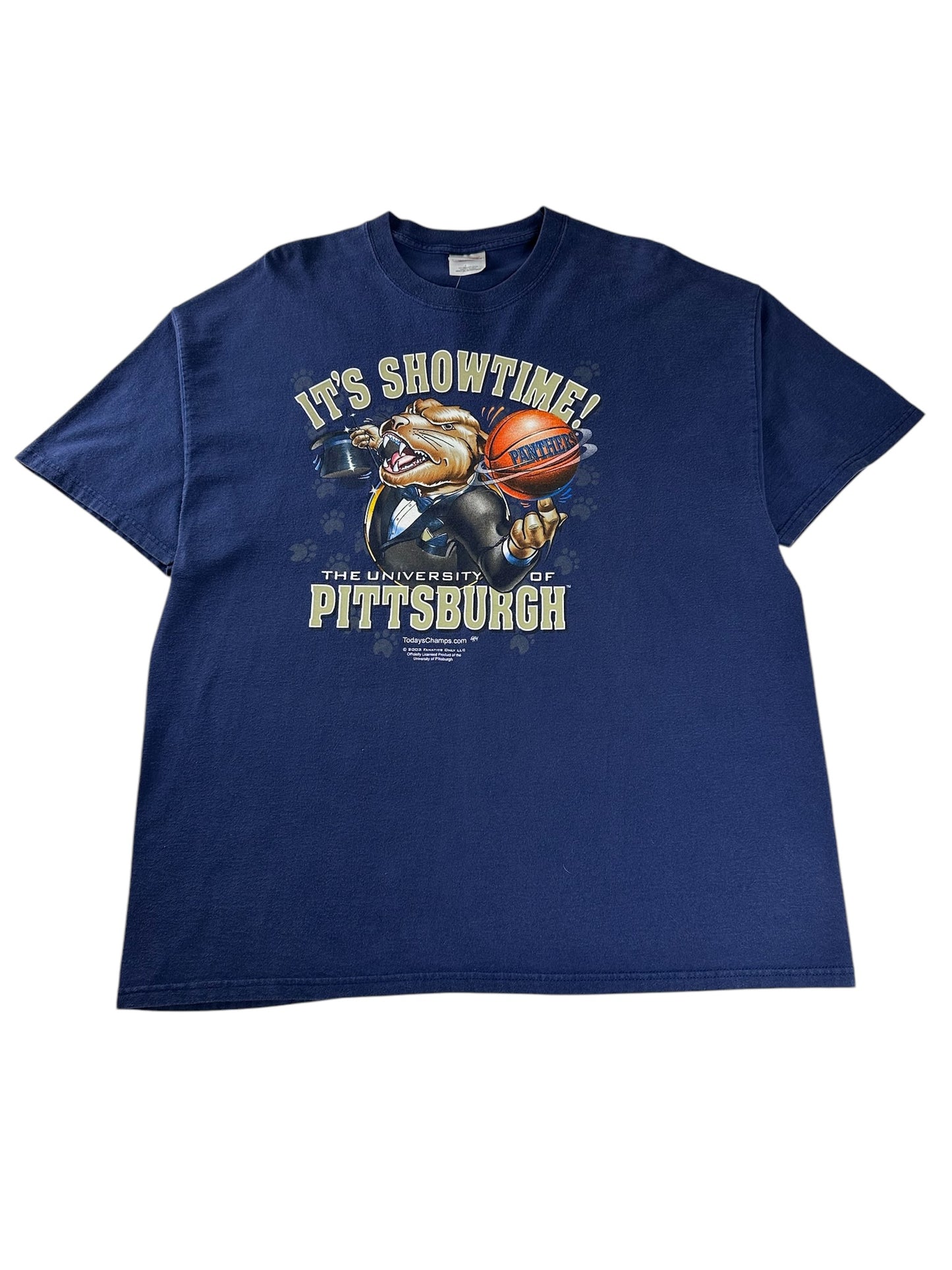 (XXL) 2003 Pitt Basketball Fanatics Graphic Tee