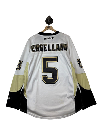 (L) Vintage Y2K Penguins Engelland #5 Jersey