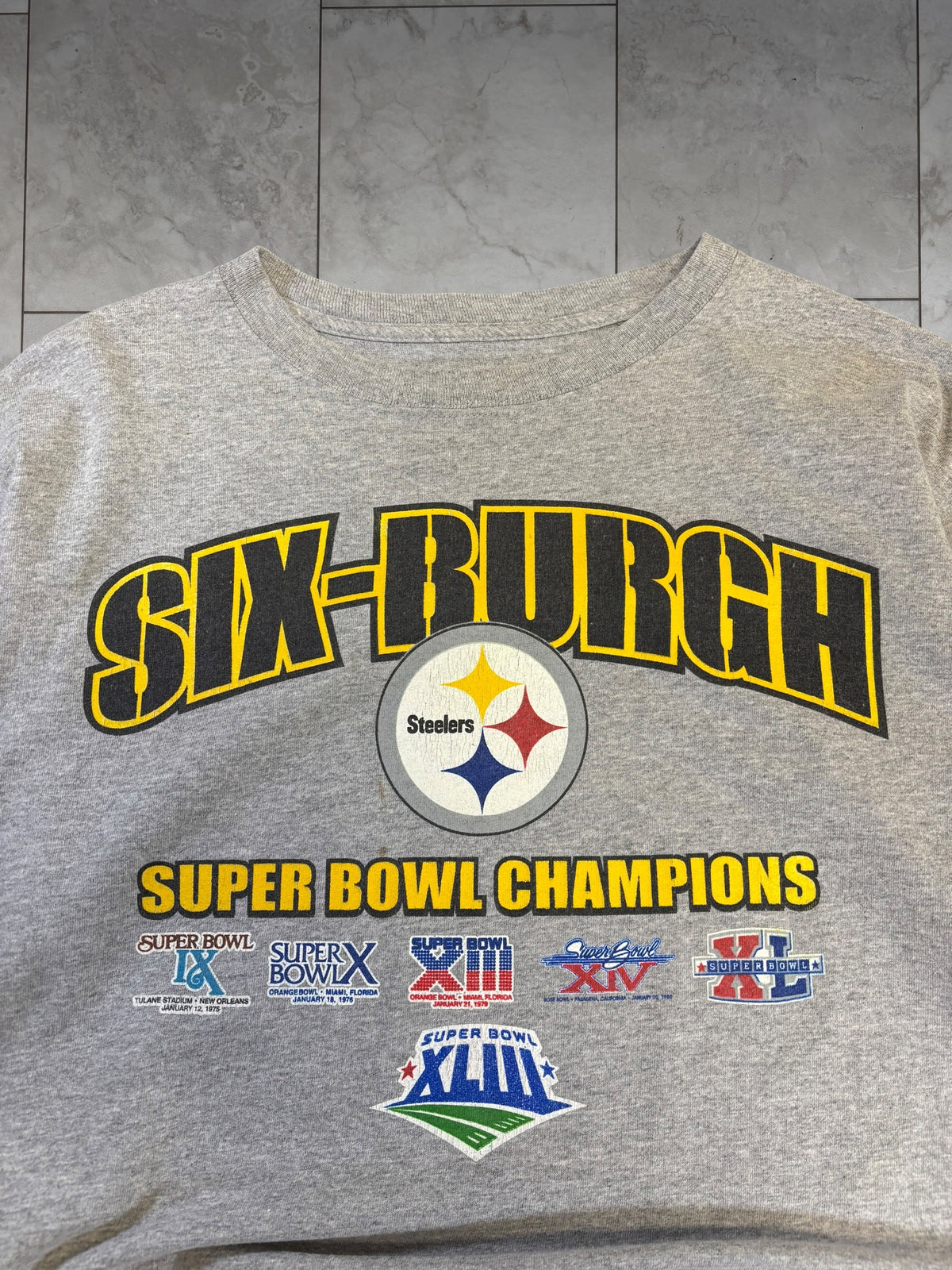 (M/L) 2009 Steelers Sixburgh Graphic Tee