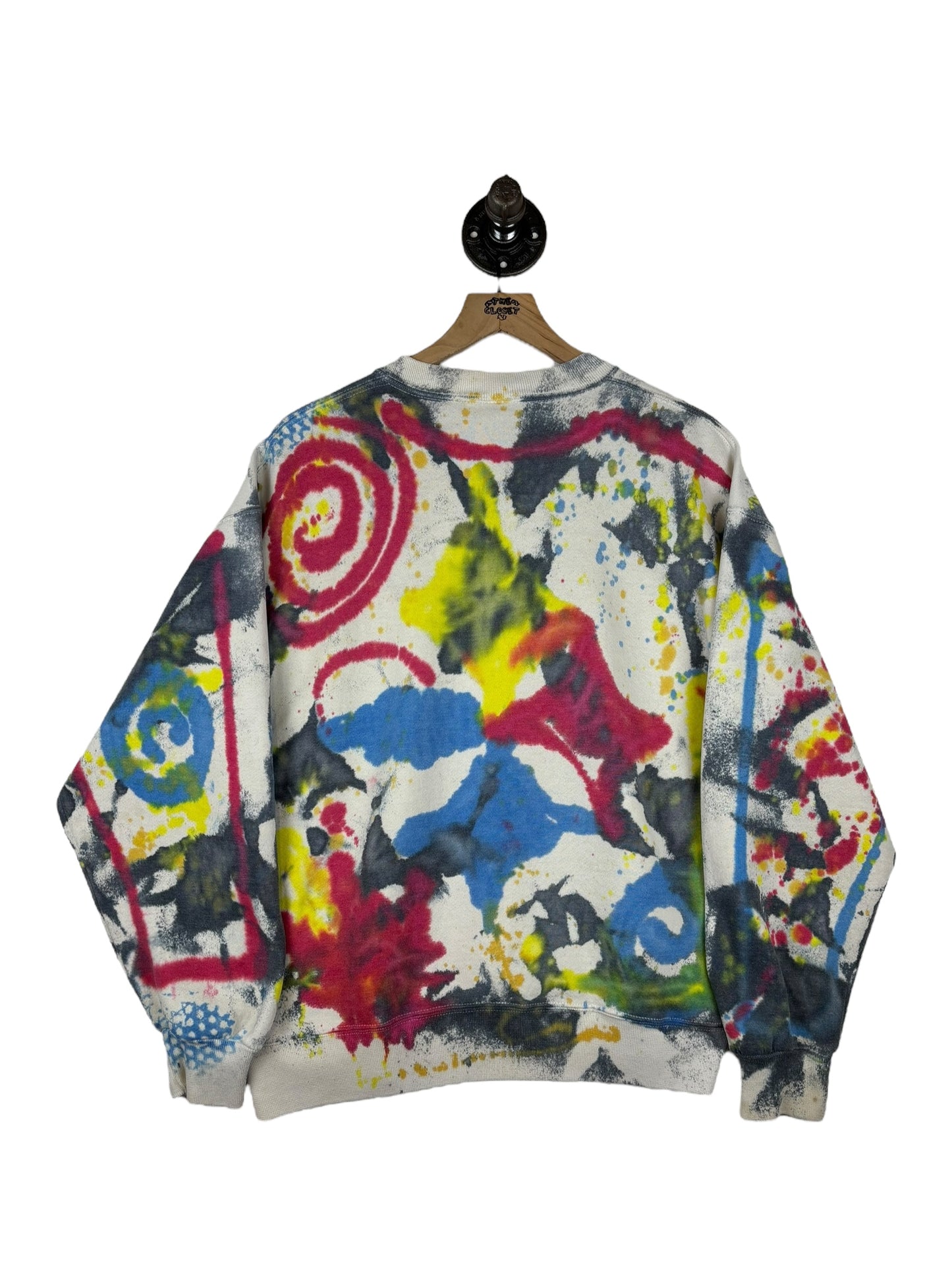 (M/L) 1995 Steelers Divison Champs Tiedye Crew #52