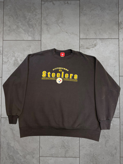 (XXL) Vintage Y2K Steelers AFC North Division Crewneck