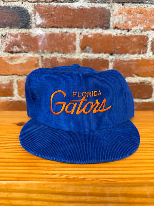 Vintage Florida Gators Corduroy Script Hat