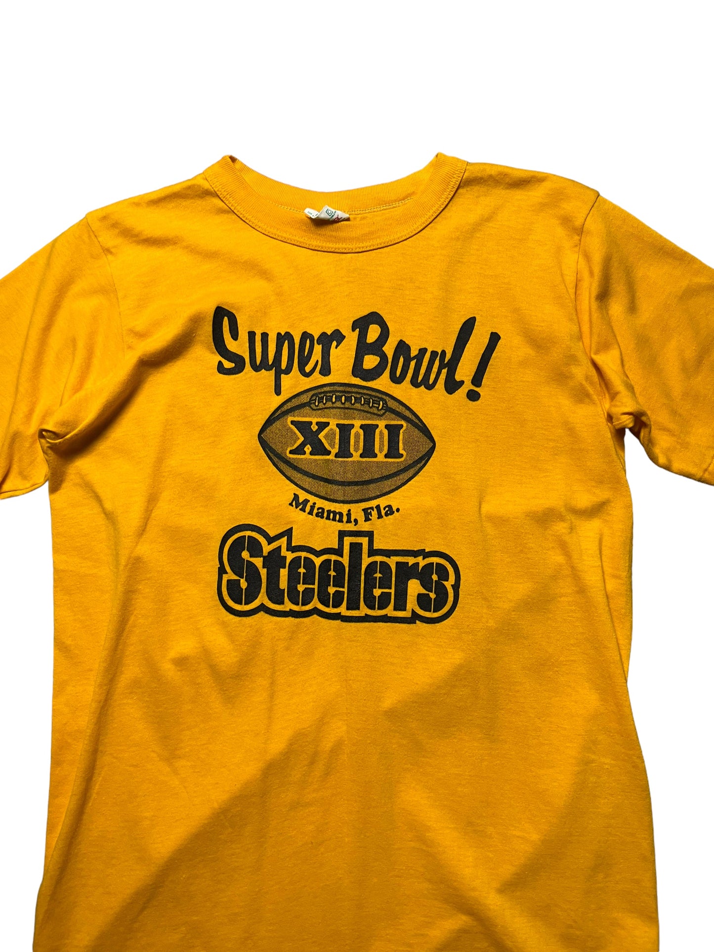 (S) 1979 Steelers Super Bowl XIII Tees