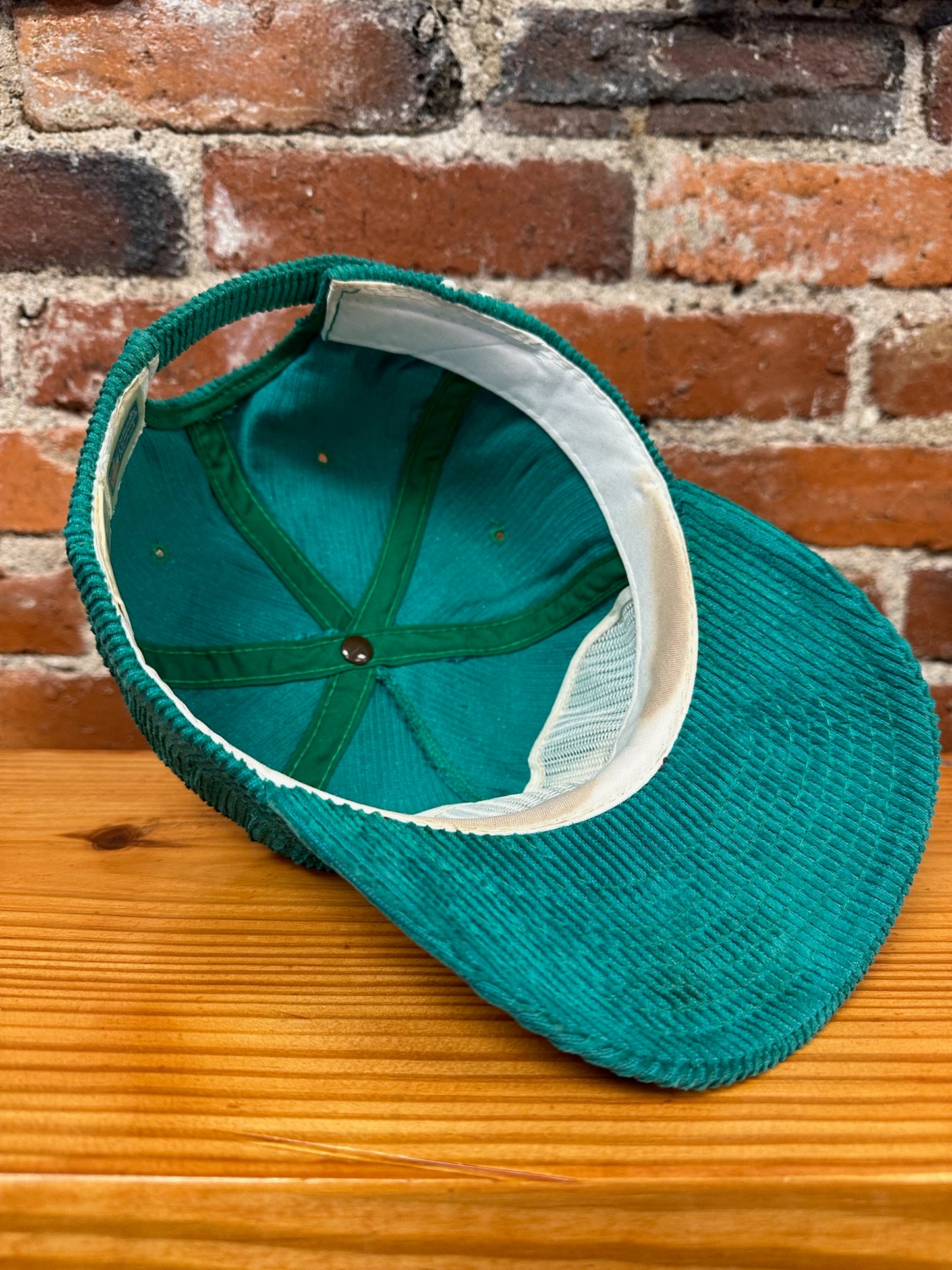 Vintage New York Jets Single Line Script Corduroy Hat