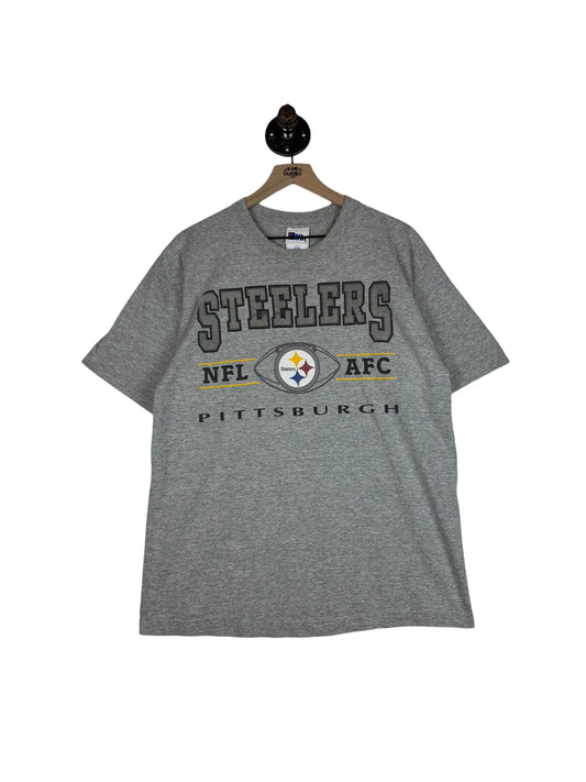(L) Vintage Steelers Pro Player Graphic Tee