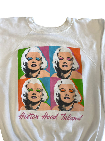 (M) 1988 Marilyn Manson Hilton Head Island Crewneck
